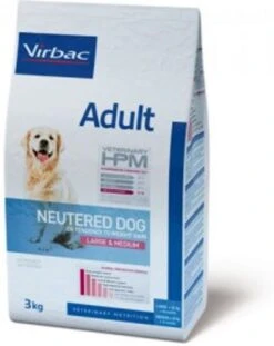 Virbac Veterinary Hpm Adult Neutered Large & Medium Pour Chien 7kg