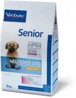 Virbac Veterinary Hpm Senior Neutered Small & Toy Pour Chien 7kg