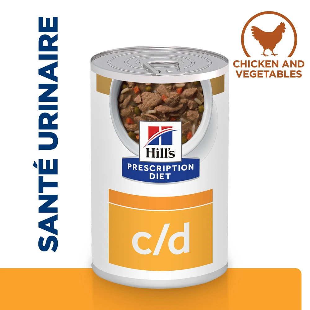 Hill's Prescription Diet C/D Multicare Boîtes Pour Chien Poulet Et Légumes - 12 X 354g – Image 2