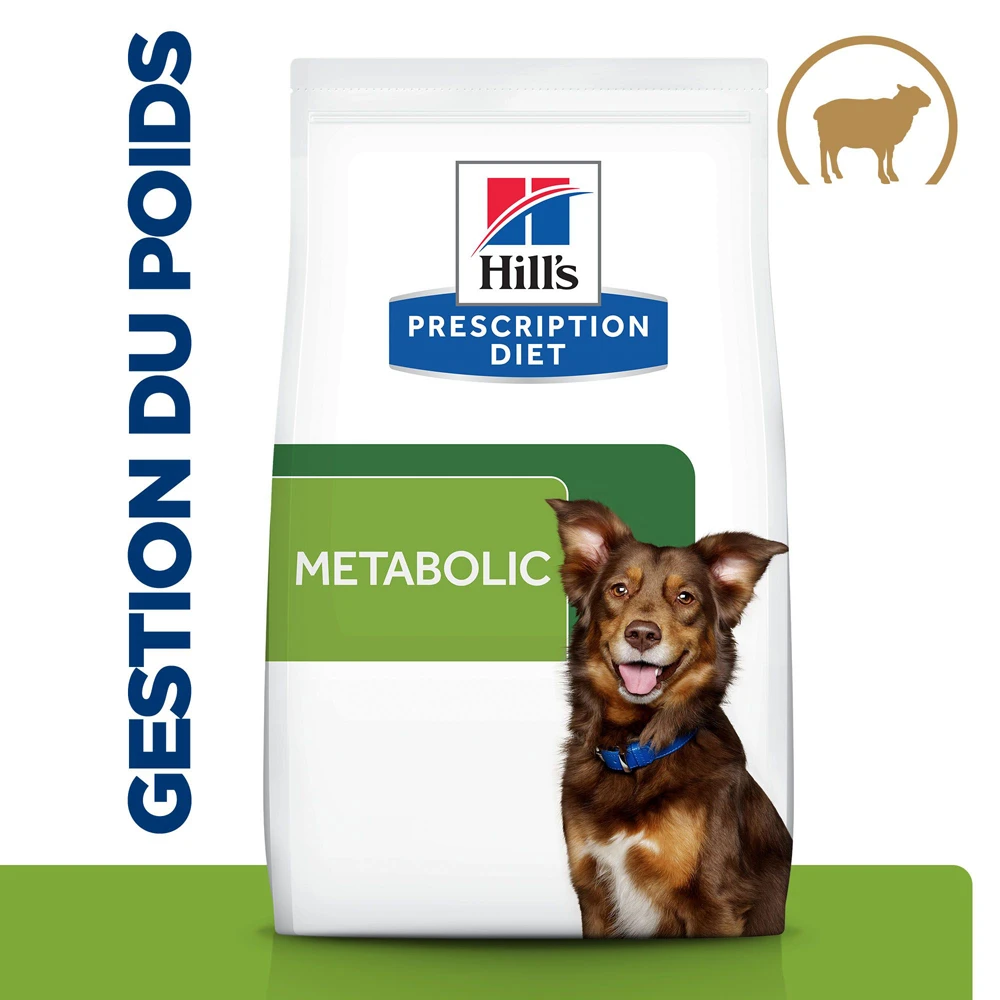Hill's Prescription Diet Metabolic Croquettes Pour Chien À L'agneau Et Au Riz 1,5kg – Image 2