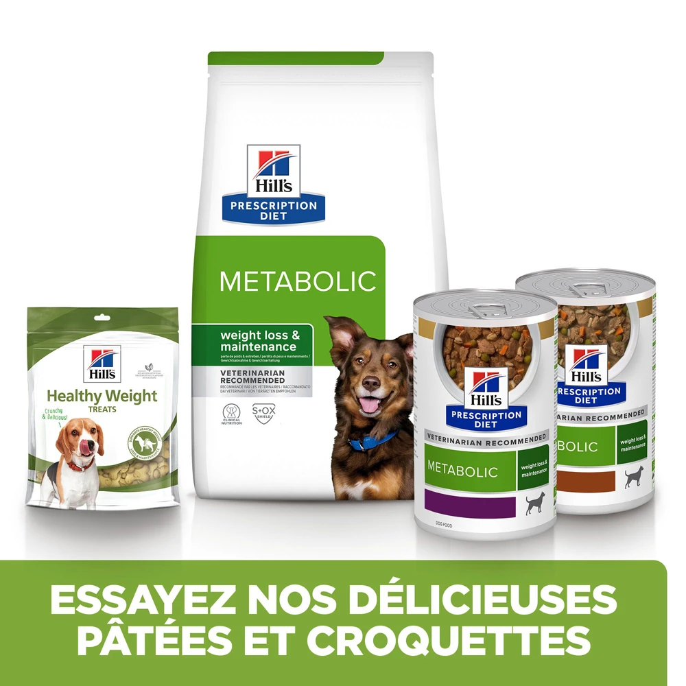 Hill's Prescription Diet Metabolic Croquettes Pour Chien À L'agneau Et Au Riz 1,5kg – Image 6