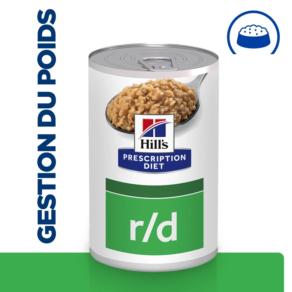 Hill's Prescription Diet R/D Pour Chien 12x350g – Image 2