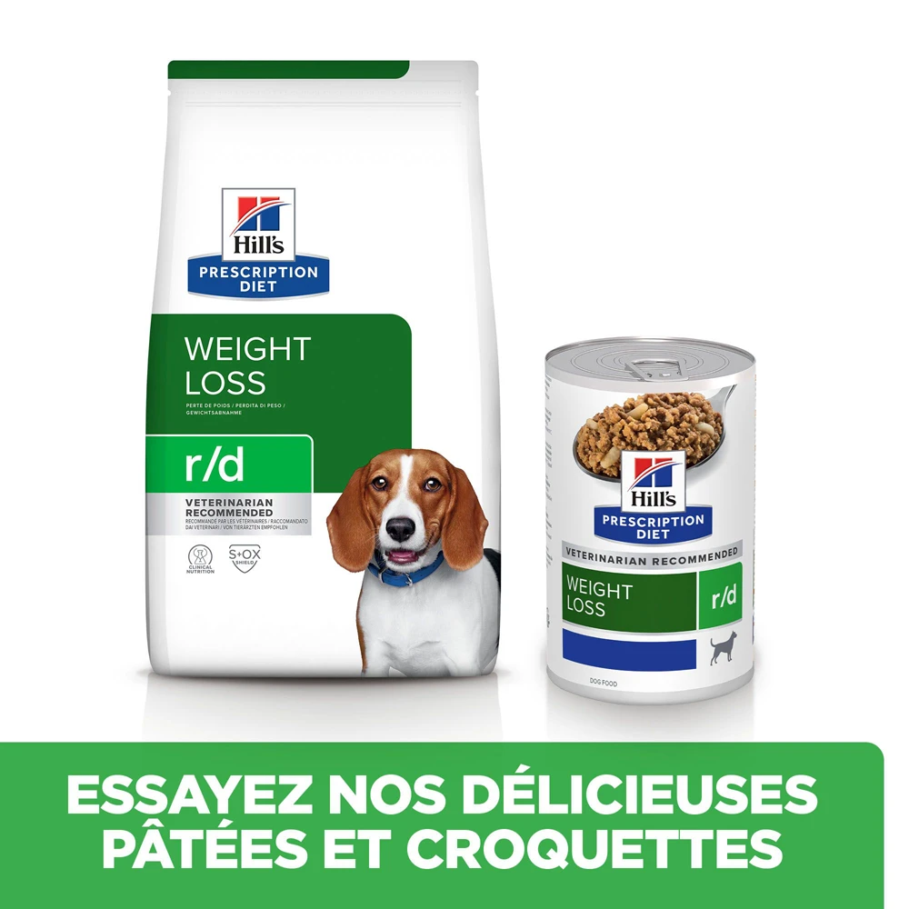 Hill's Prescription Diet R/D Pour Chien 12x350g – Image 6