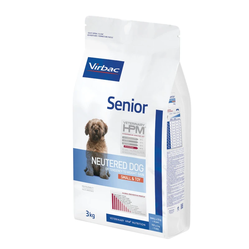Virbac Veterinary Hpm Senior Neutered Small & Toy Pour Chien 1,5kg – Image 3