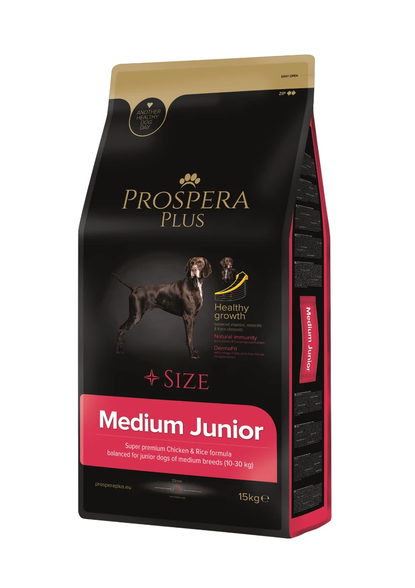 Prospera Plus Croquettes Pour Chien Junior Medium 15 Kg